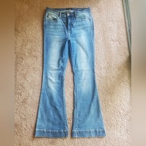 Judy Blue Trouser Flare Denim, size 11/30